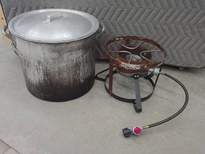 80 QUART BOILING POT KIT