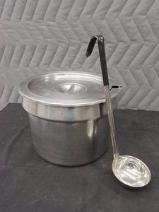 VOLLRATH STAINLESS STEEL INSET KIT WITH COVER AND LADEL