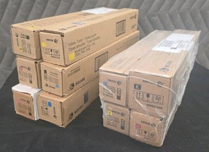 10 COLORED XEROX PRINTER TONERS