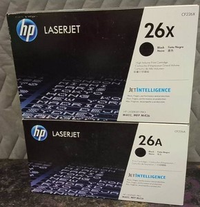 2 HP LASERJET PRINT CARTRIDGES