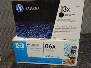 2 HP LASERJET PRINTER CARTRIDGES