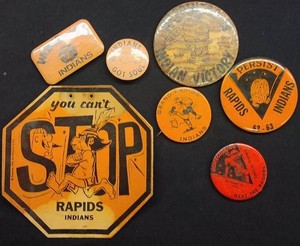 VERY VINTAGE RAPIDS INDIANS PINS