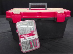 NEW TACKLE BOX FILLED WITH TOOLS