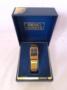 Vintage Seiko, gold tone, quartz watch
