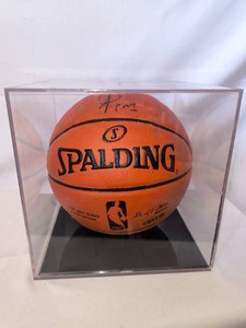 Signed Ricky Rubio Basketball