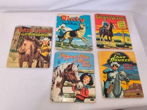 Vintage Western Themed Childrens Books
