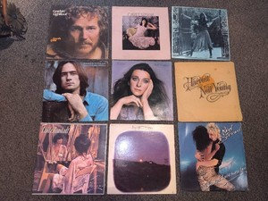 9 Vinyl Records lot