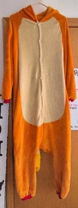Charmander Kigurumi Onsie Costume