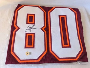 Antonio Freeman signed Virginia Tech Hokies jersey