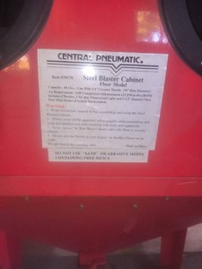 Steel Blaster Cabinet