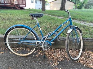 Vintage 1960s Sears Womens Cruiser Bicycle