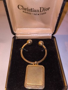 Vintage Christian Dior Key Chain W Box