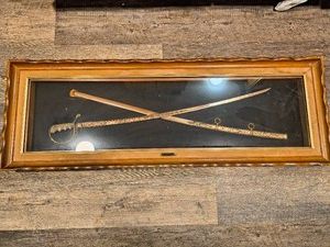 Vintage American Cavalry Officers Sabre Shadow Box Case