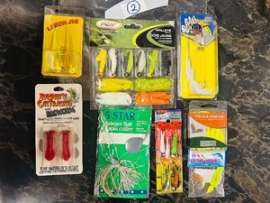 SPLENDID 8 pkg FISHING ASST - New in Pkgs