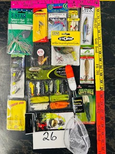 Grand Old Assortment of -NEW- FISHING TACKLE - 14 pkgs