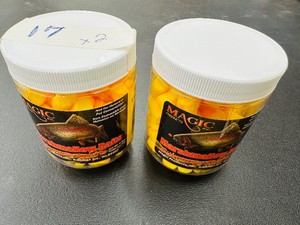 2 Jars - Magic MARSHMALLOW BAIT - #5101 Mini Cheese - Mmmmm