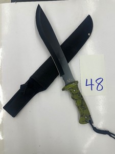 TACTICAL KNIFE w Nylon Sheath -new-