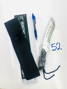 12 HUNTING KNIFE w Nylon Sheath -new-