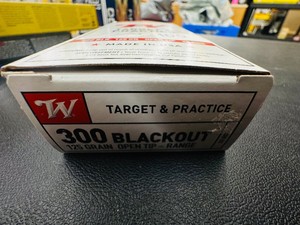 300 BLACKOUT - 125 gr - Open Tip - Range