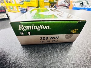 308 WIN - 150 gr - FMJ  Remington UMC