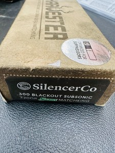HARVESTER - SilencerCo  300 BLACKOUT SUBSONIC  - 220 gr