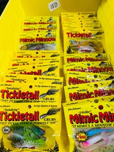 Great Retail Lot of NORTHLAND TACKLE Soft Plastic Baits - 24 pkgs - 4 styles
