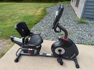 Schwinn 270 Recumbent Exercise Bike With LCD Console
