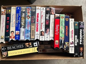 VHS Movie Collection Mixed Lot