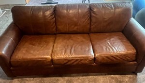 Brown 3-Seat Sofa