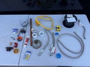 Plumbing Repair & Installation Supplies Mixed Lot