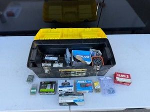 Stanley 24 Series 2000 Toolbox With Assorted Nails & Fasteners Mixed  - content quantities unverified