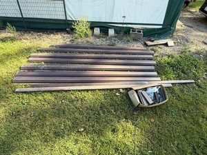 Assorted Metal Roofing Panels, Channels & Trim Mixed Lot