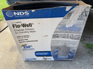 NDS Flo-Well FWAS24 Storm Water Drainage Solution in Orig Pkg