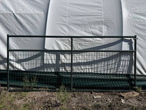 Metal Welded-Wire Fence Panel - 114 in