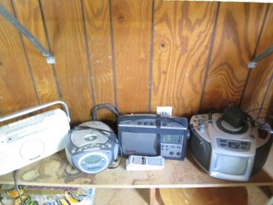 Collection of assorted personal radios