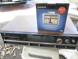 Vintage Soundesign AMFM Stereo Receiver plus a Garmin nuvi 350