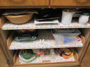 Glass bakeware, corn on the cob dishes and holders, mixing bowls, serving trays, measuring cups and more