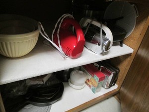 Stand and hand mixers, Casserole dishes, waffle iron, blender, cast iron skillets and more