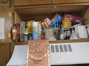 Food processor, mini chopper, decorative pitcher, storage bags, cooking spray, metal molds and more