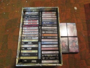 A collection of cassette tapes