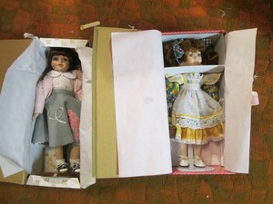 2 lovely vintage dolls