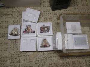 Collectible Owl figurines with certificates of authenticity from The Hamilton Collection