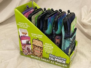 Smokezilla Rhinestone Cigarette Box Clip Pouches (Lot of 6)