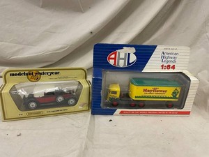 Vintage Matchbox Packard & American Highway Legends Truck Mixed Lot