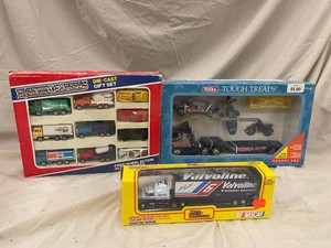 Highway Express, Tonka & Racing Champions Die-Cast Sets - 3-Box Mixed Lot