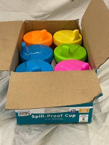 Gentle Steps Spill-Proof Cups 8 Oz Bpa-free (Lot of 6)
