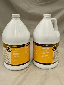 Chemco Sunrise 2-in-1 Cleaning Solution 1 Gal (Lot of 2)