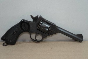 WWII Webley & Scott Mark IV .38 S&W War Finish Revolver