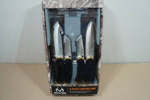 Realtree 4-Pack Knife Set