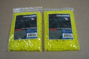 2 Packs UKArms High Performance Airsoft Pellets
